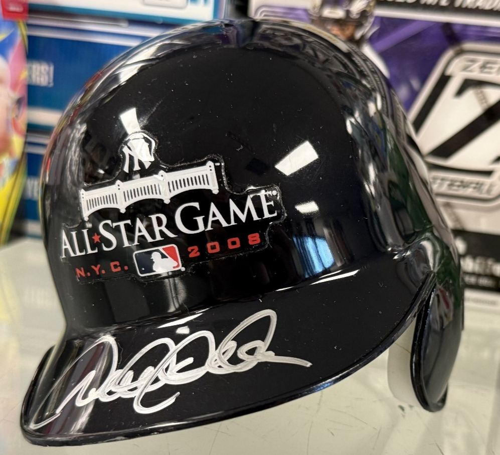 Derek Jeter Signed 2008 All Star Game (ASG) Mini Helmet NY Yankees Steiner COA