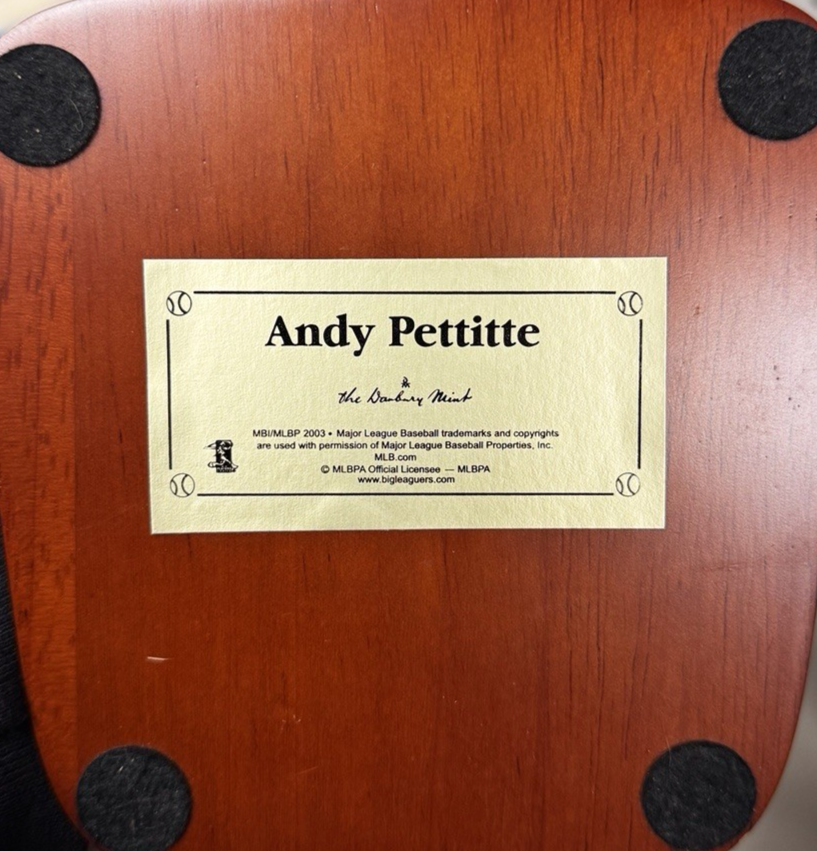 Andy Pettitte New York Yankees Danbury Mint Statue - No Box