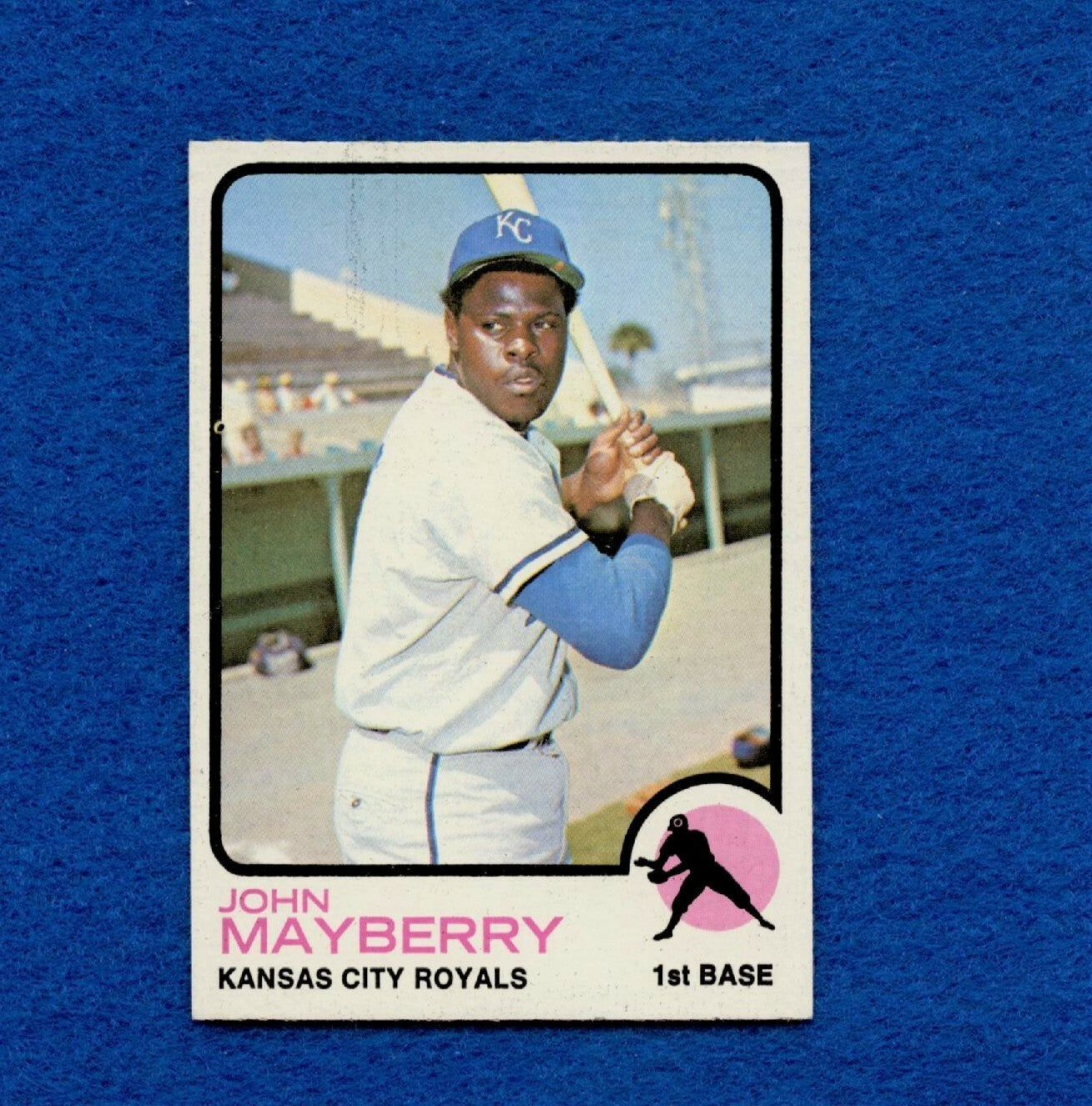1973 Topps Set Break Pack Fresh #118 John Mayberry NR MT *1321