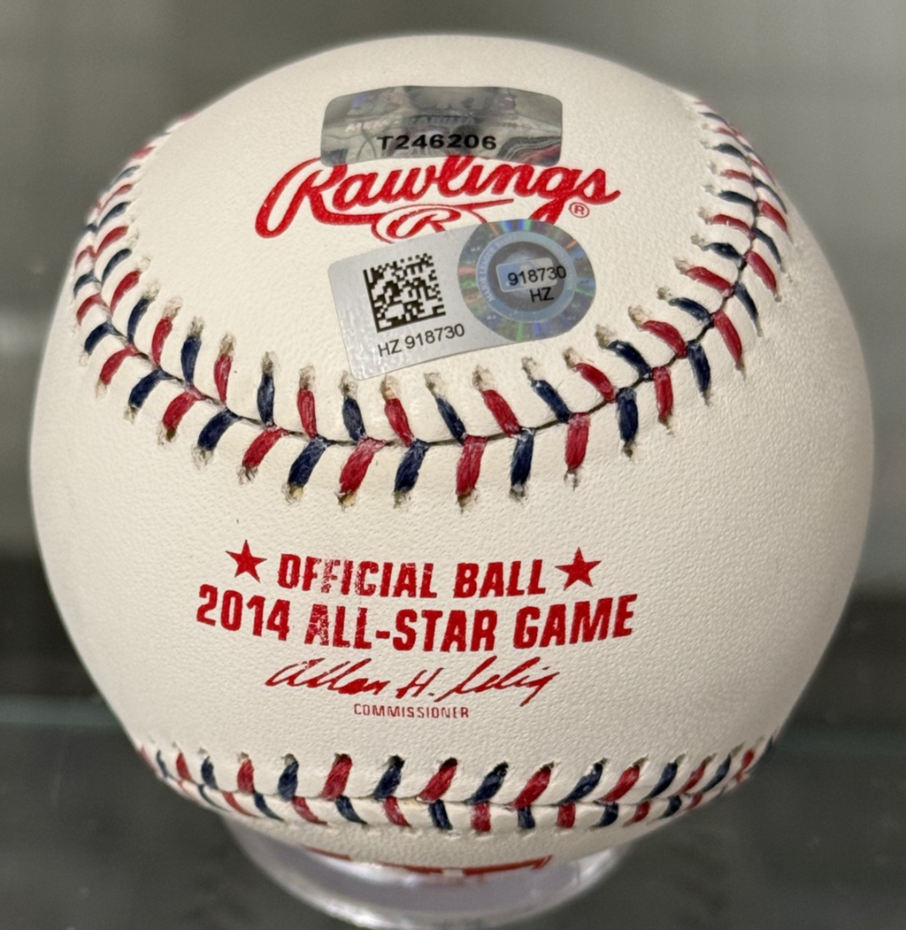 Mike Trout Signed 2014 All-Star Game Baseball - MLB Authenticated