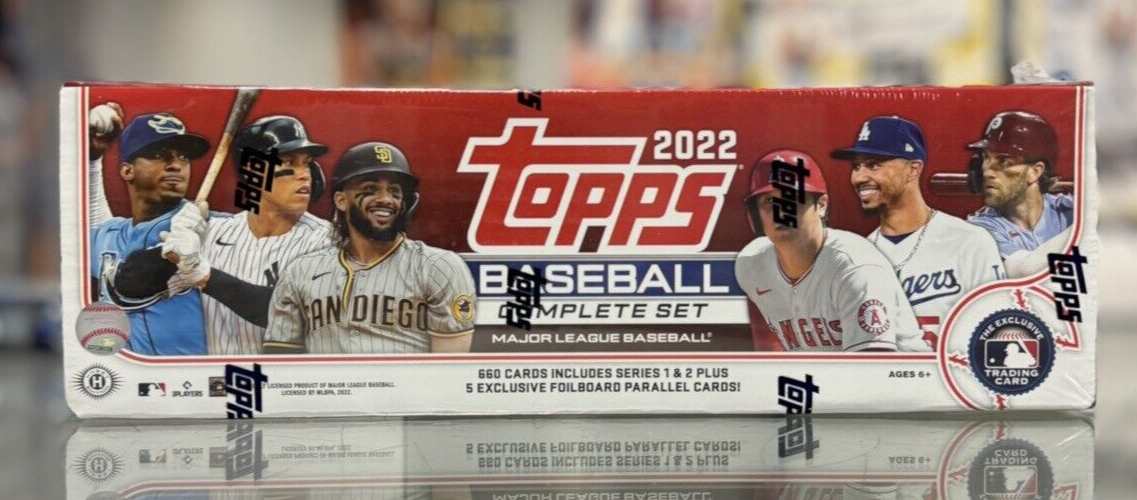 2022 Topps Baseball Complete Set Hobby Series 1 & 2 - Factory Sealed