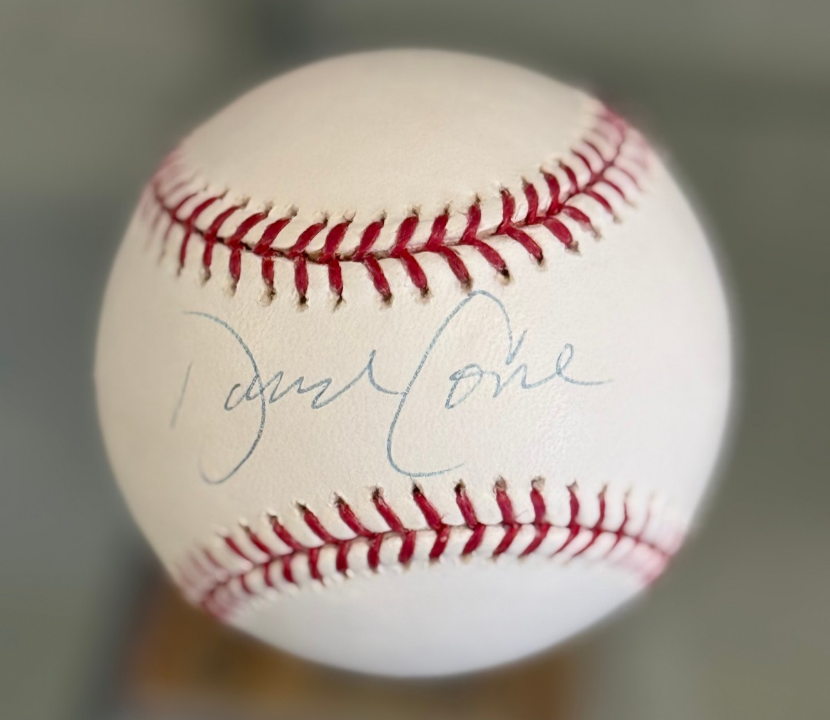 David Cone Signed Official Major League Baseball Autograph - Steiner Authen.