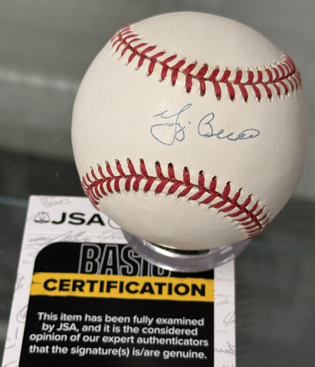 Yogi Berra Signed Autographed Rawlings Official League Baseball (OLB) - JSA COA