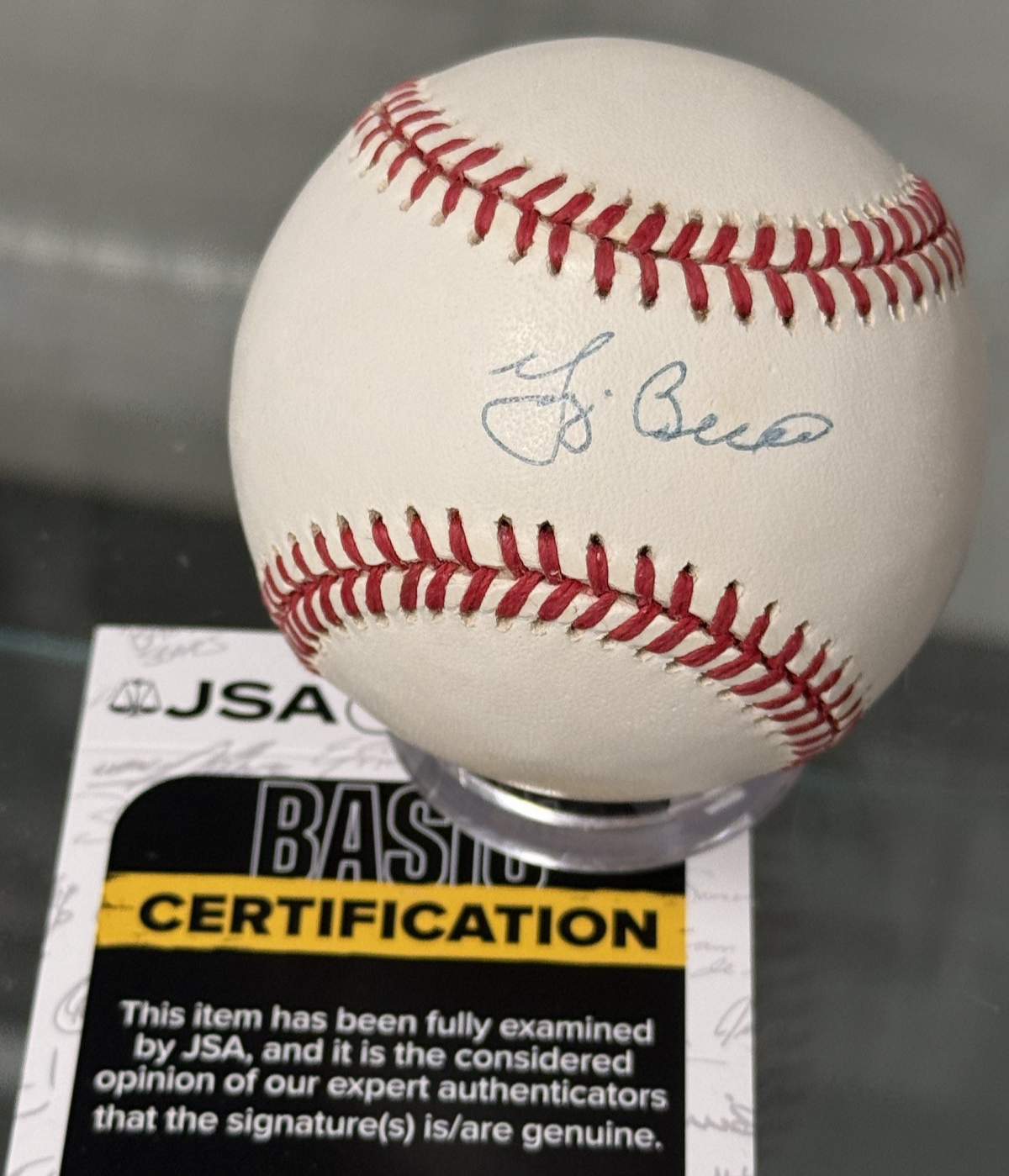 Yogi Berra Signed Autographed Rawlings Official League Baseball (OLB) - JSA COA