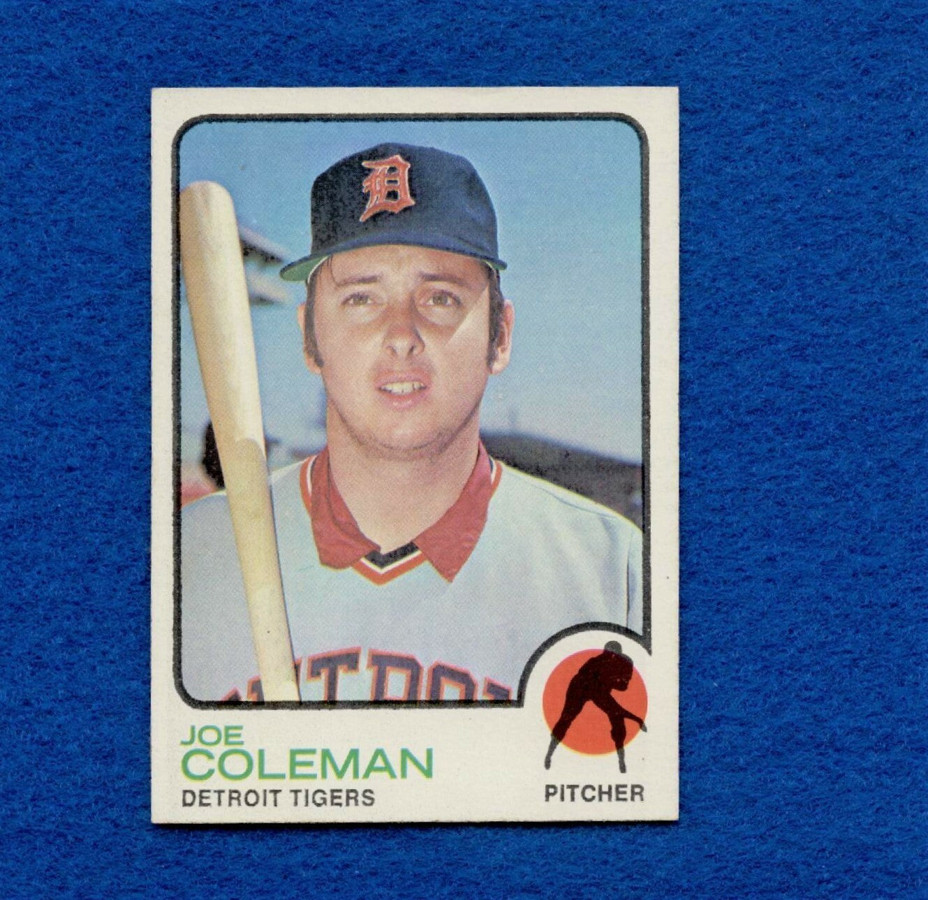 1973 Topps Set Break Pack Fresh #120 Joe Coleman NR MT *1320