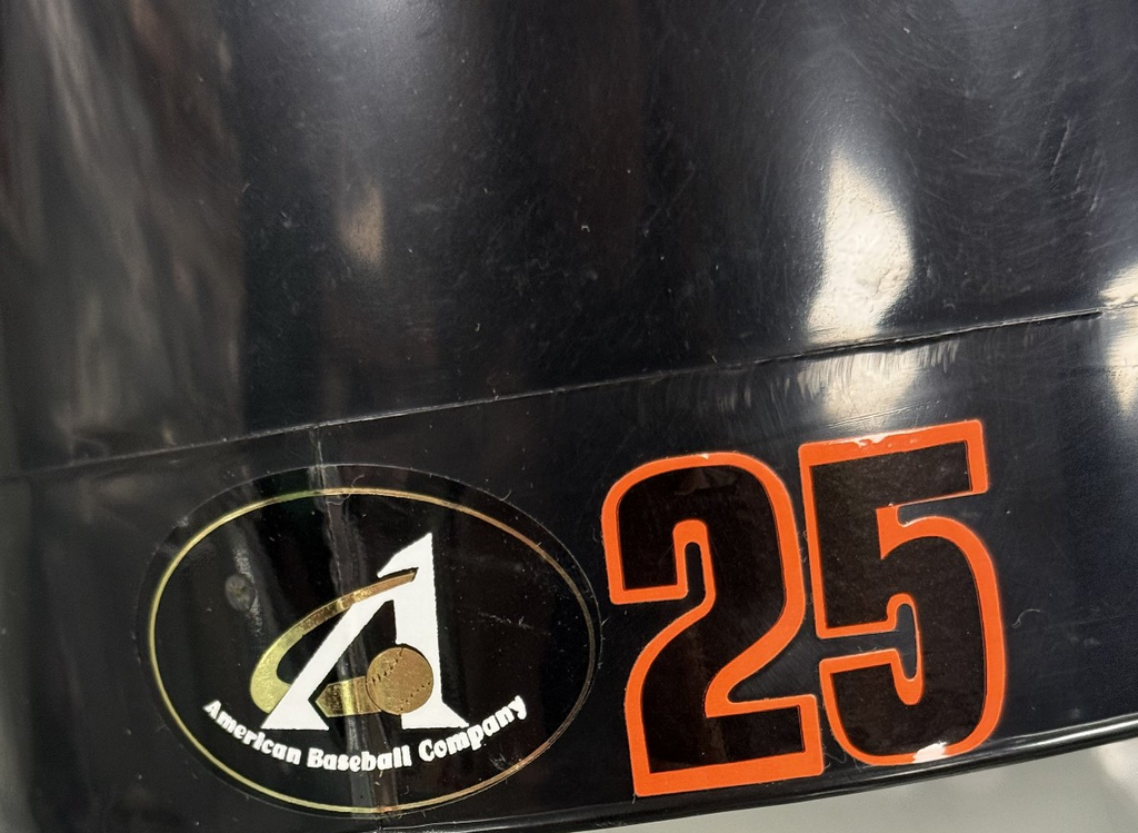Barry Bonds Autographed/Signed #25 San Francisco Full Sized Helmet - Goldin COA
