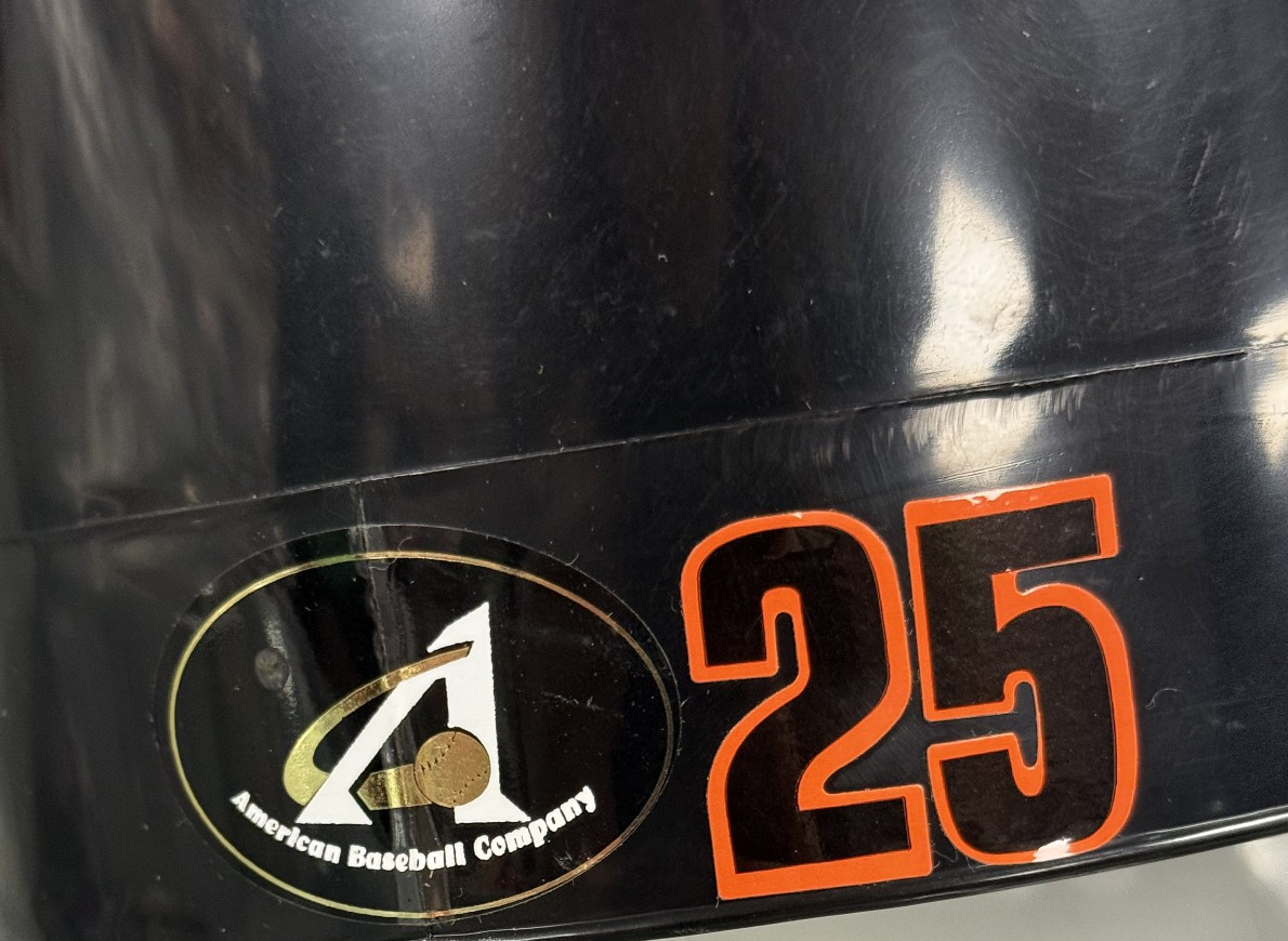 Barry Bonds Autographed/Signed #25 San Francisco Full Sized Helmet - Goldin COA