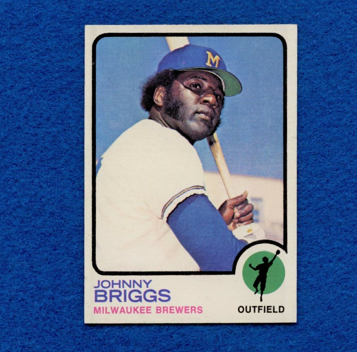 1973 Topps Set Break Pack Fresh #71 Johnny Briggs NR MT *1334
