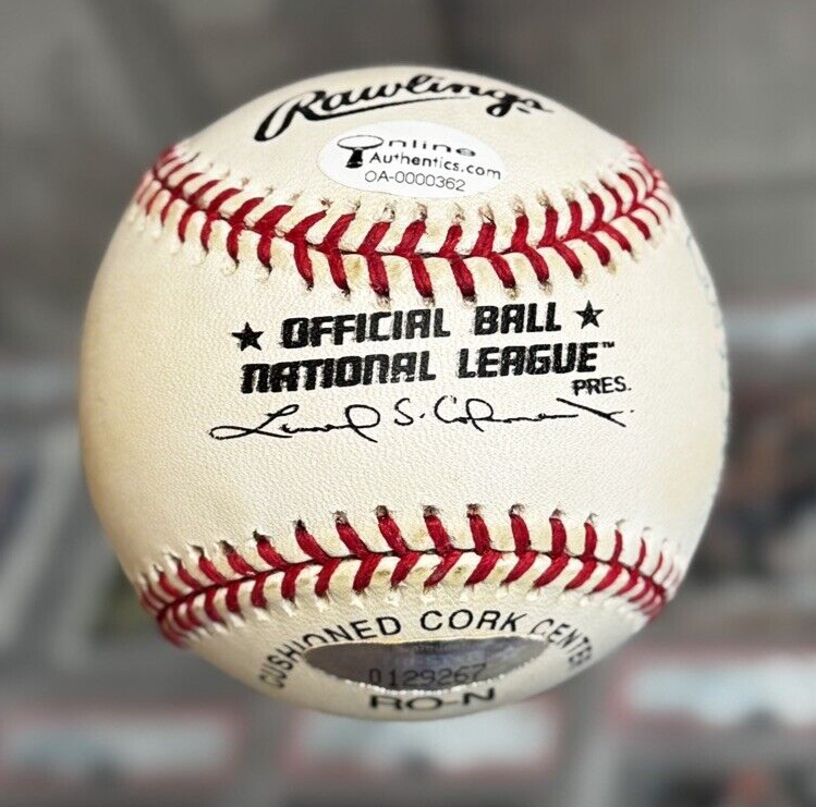 Koufax, Nolan Ryan, Spahn, Clemens, Gibson Signed Auto ONL Baseball - Authentic