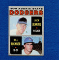 1970 Topps Set Break Pack Fresh #286 Dodgers Rookie Jenkins/Buckner NR MT *901