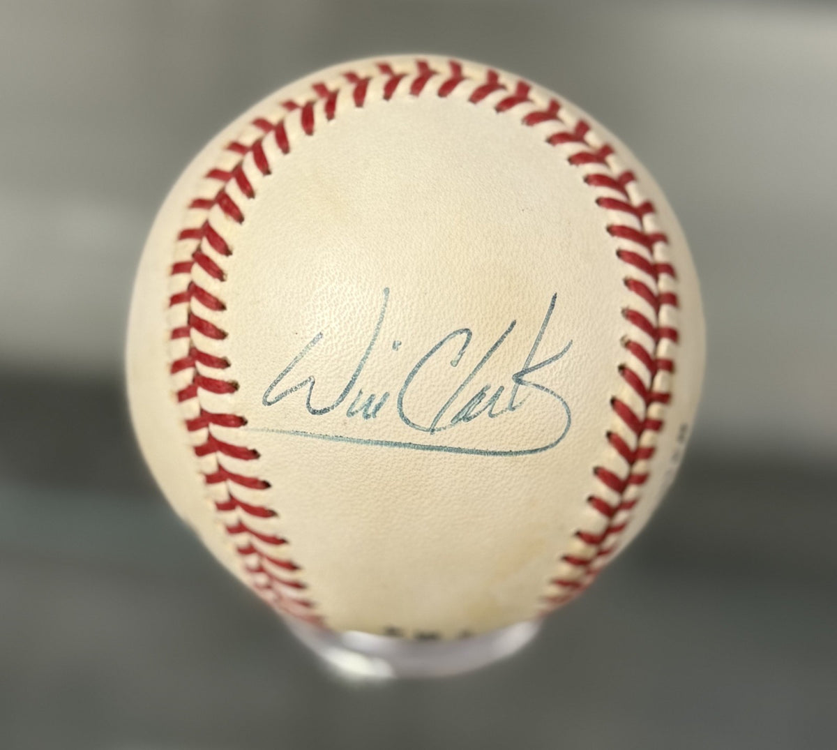 Will Clark Signed Rawlings National League Baseball - JSA Authenticated