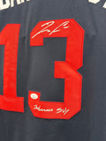 Ronald Acuña Jr / Sabanero Soy Autographed Signed Majesty Jersey - JSA Authen.