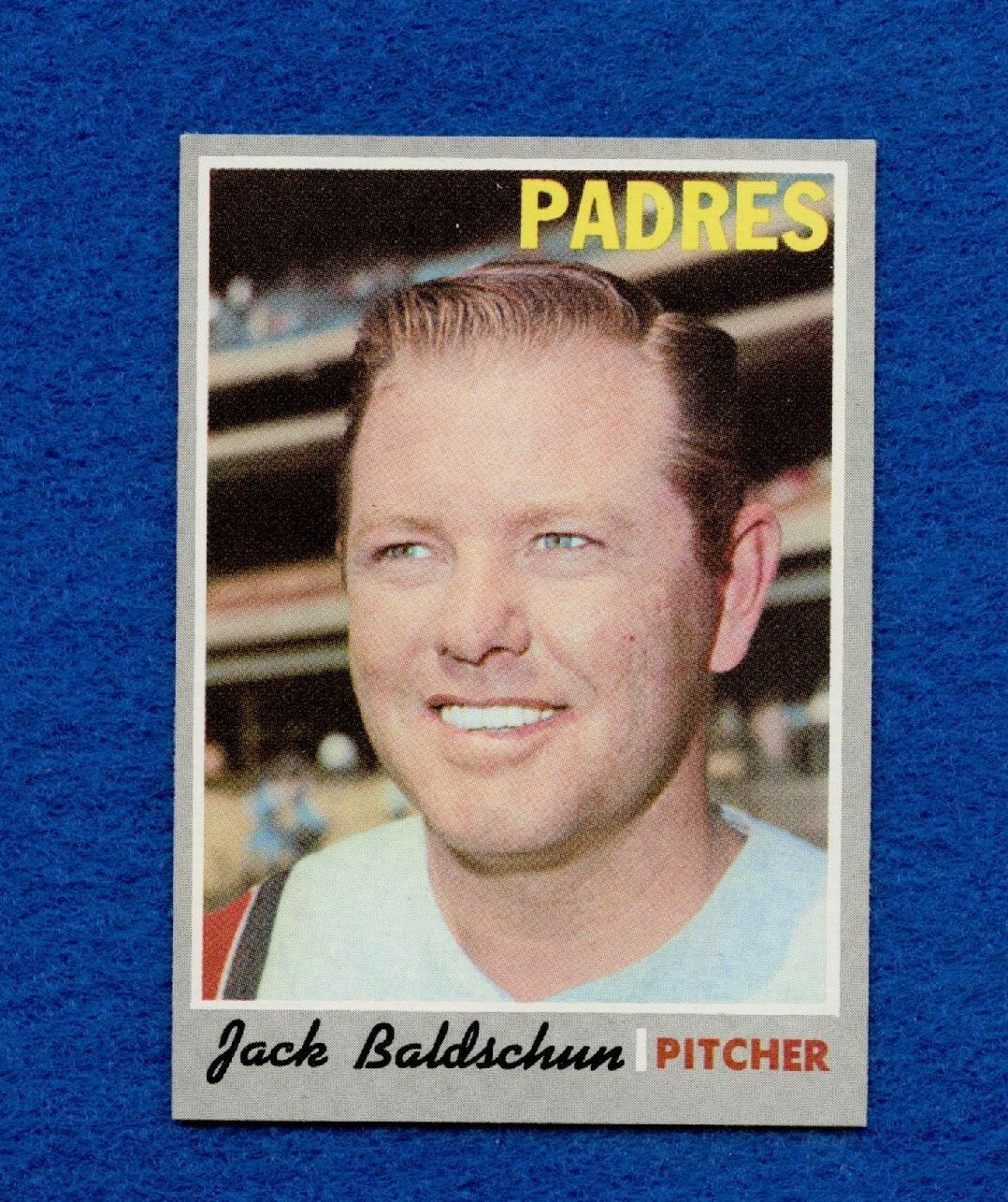 1970 Topps Set Break Pack Fresh #284 Jack Baldschun NR MT *910