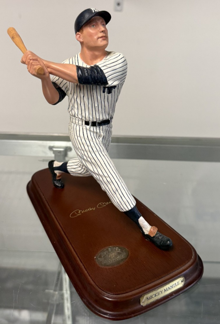 Mickey Mantle NY Yankees MLB Baseball Danbury Mint Statue/Figure in Original Box