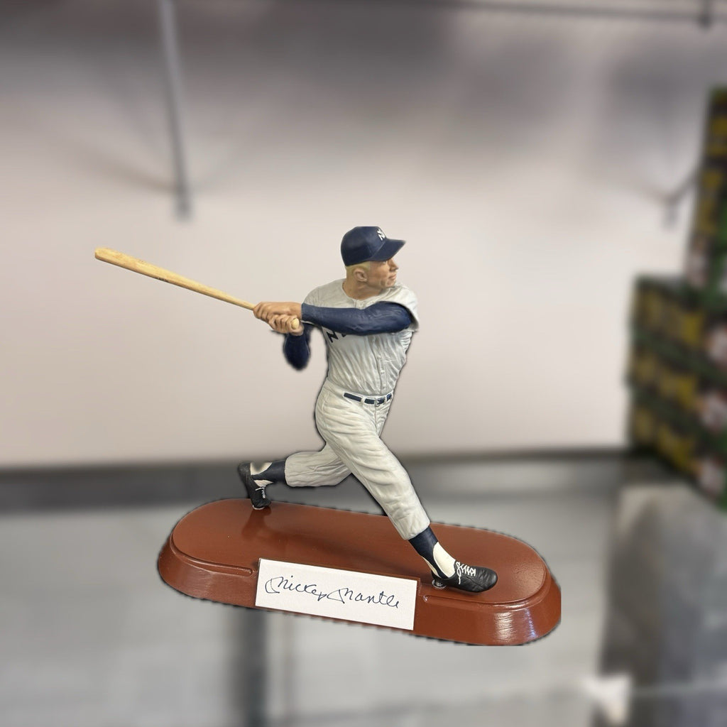 Mickey Mantle Signed Salvino Batting Figurine 1650/1732 - Comes with Box