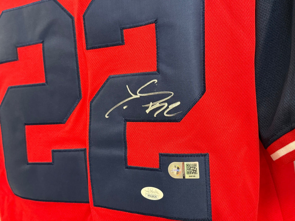 Juan Soto / Juan Jo Autographed Signed Majestic Nationals Jersey - JSA Authent.