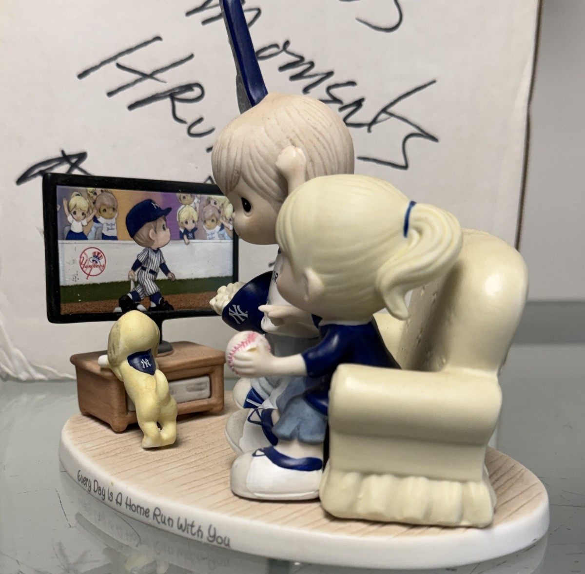 Precious Moments NY Yankees MLB Every Day Is A Homerun With You - Original Box