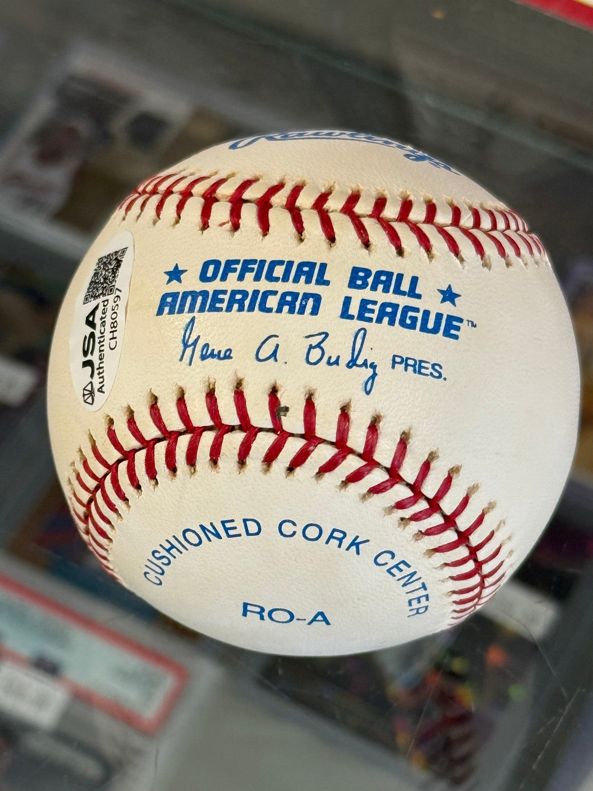 Rollie Fingers Autographed Signed Official American League (OAL) Baseball -  JSA