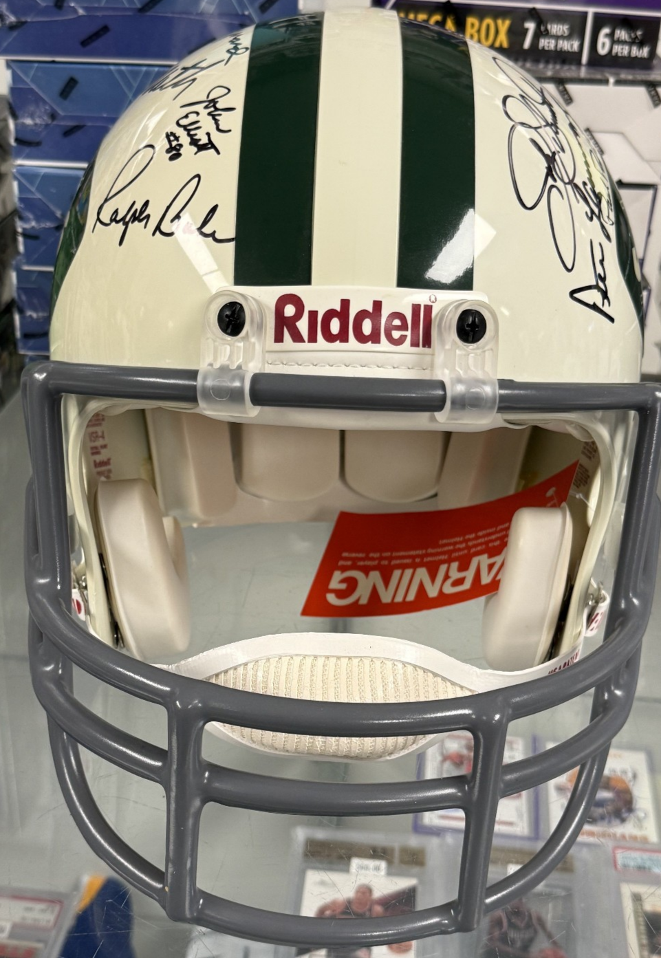 1969 NY Jets Super Bowl 3 Champ Team Signed Helmet - 24 Signatures - Steiner COA