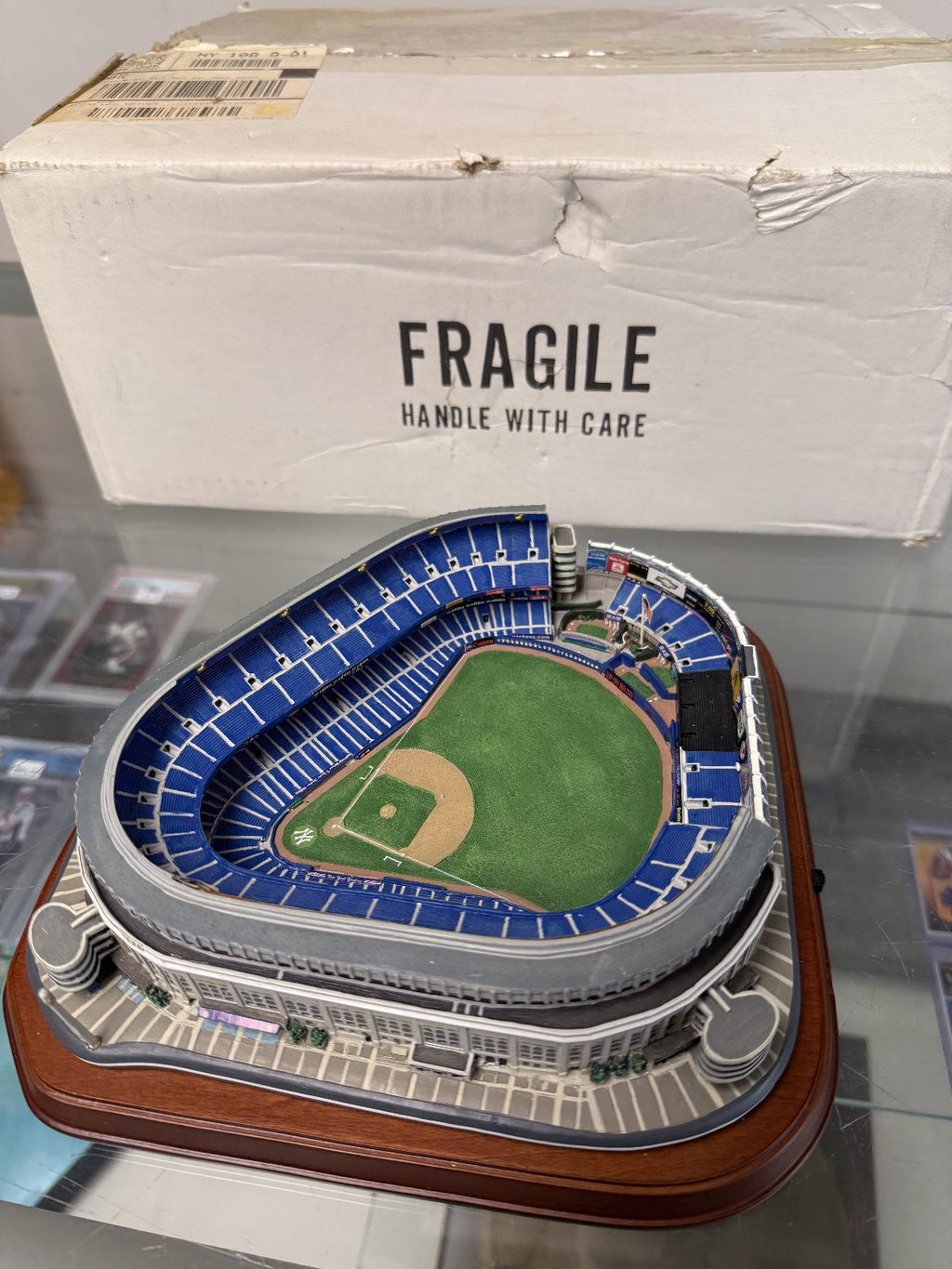 Danbury Mint Old Yankee Stadium Replica/Model Baseball MLB - Original Box