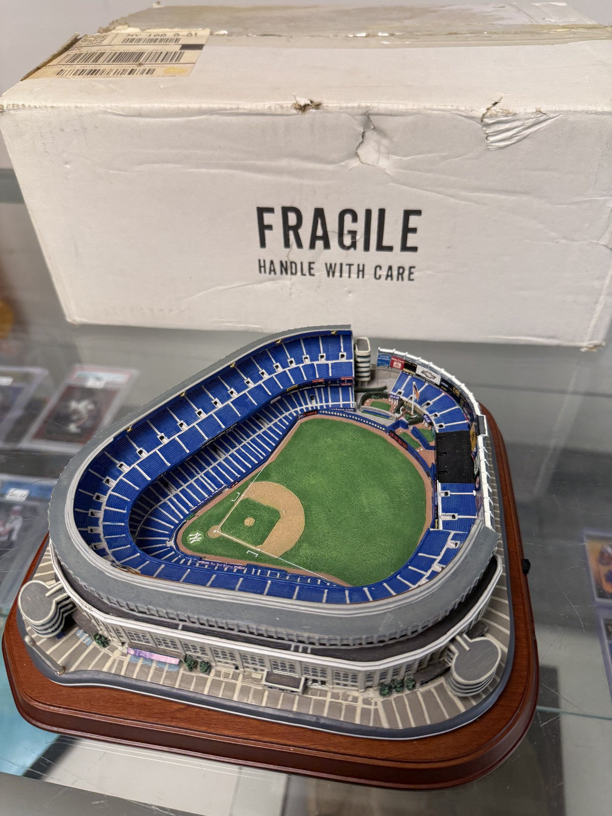 Danbury Mint Old Yankee Stadium Replica/Model Baseball MLB - Original Box