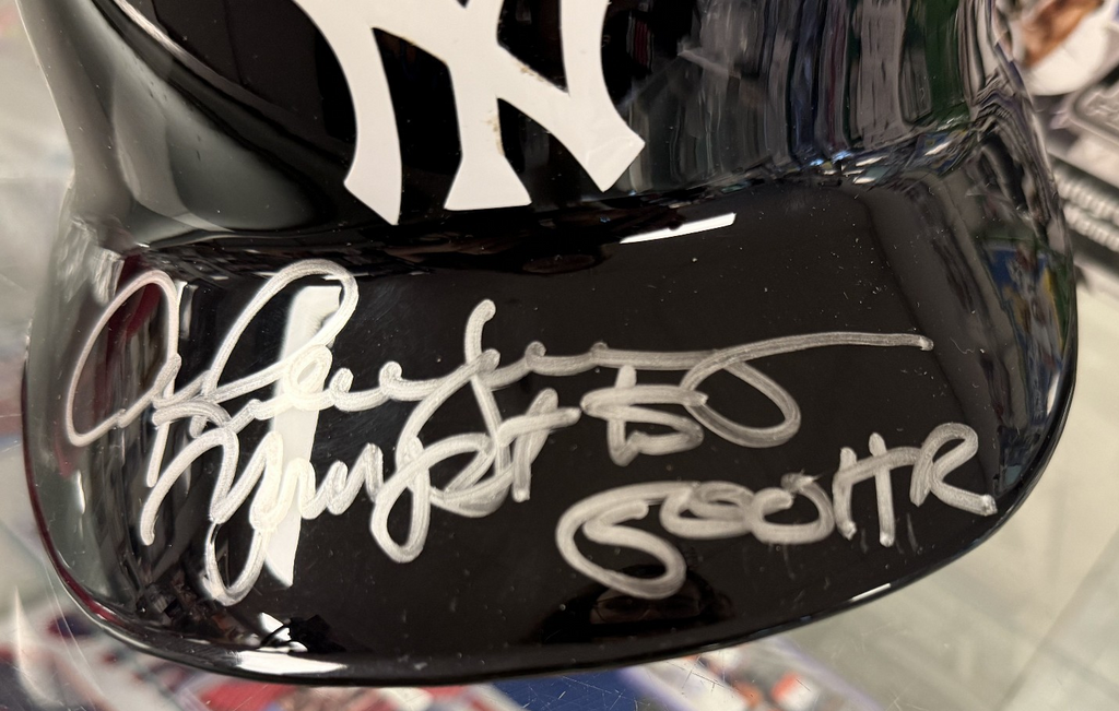 Alex Rodriguez Signed Full Size Yankees Helmet- Youngest Player to 500HR MVP COA