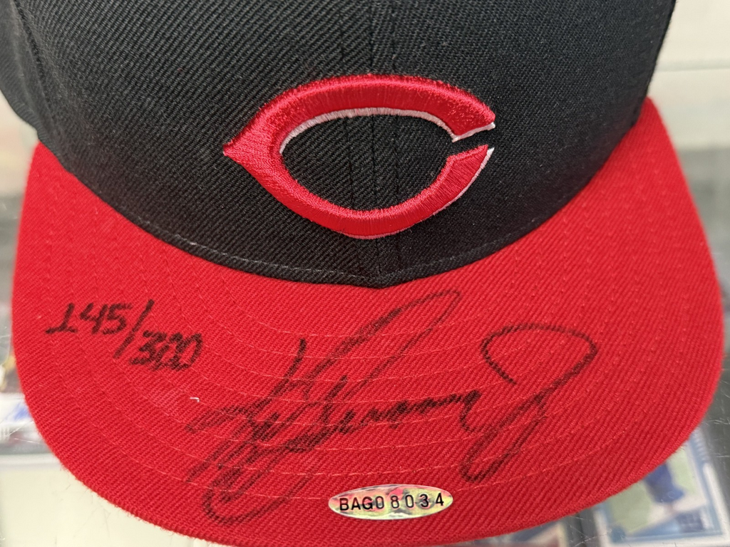 Ken Griffey Jr. Signed Cincinnati Reds Alternate Cap - UDA COA w/ Original Box
