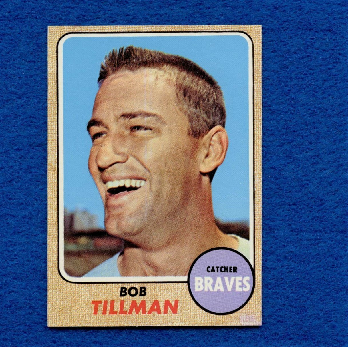 1968 Topps Set Break Pack Fresh #174 Bob Tillman EX MT #371