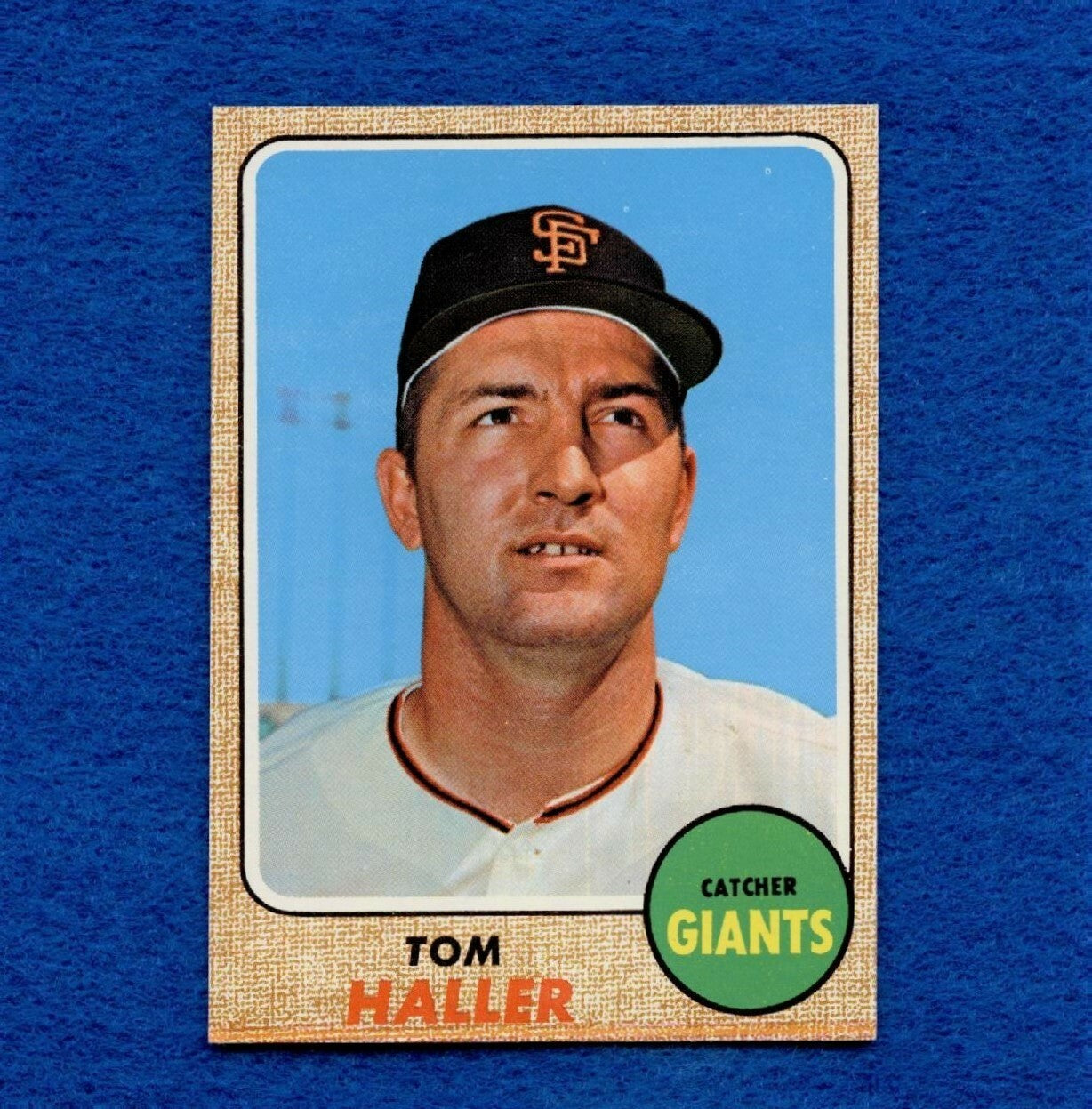 1968 Topps Set Break Pack Fresh #185 Tom Haller EX MT #376