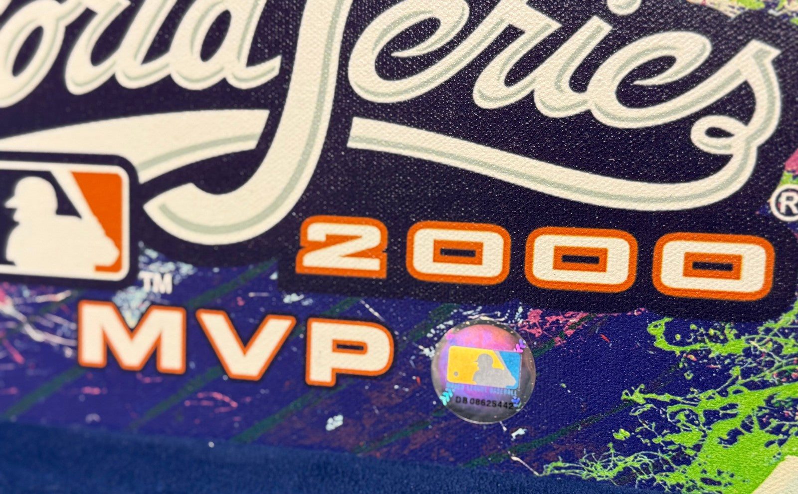 Derek Jeter "MVP 2000" Limited Edition Giclee by Artist Bill Lopa, #AP 20/102