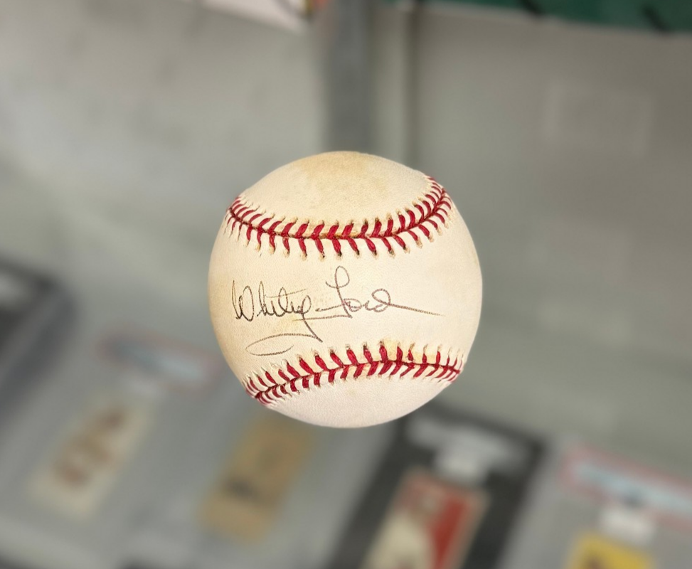 Whitey Ford Signed Autographed American League Baseball - JSA Certified