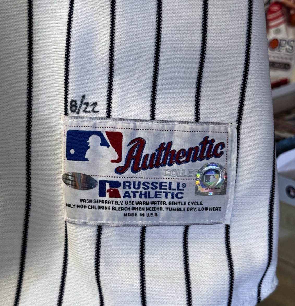Roger Clemens Signed Autographed "Rocket" Yankees Jersey - STEINER Cert 8/22