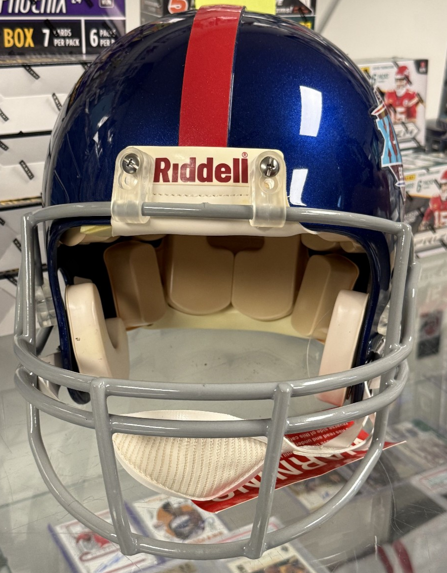 Eli Manning Signed Super Bowl XLVI/XLII Full Size Riddell Helmet - Steiner COA
