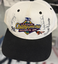 Derek Jeter, Duncan, Girardi & Boggs NY Yankees 1996 League Champ Hat - JSA COA