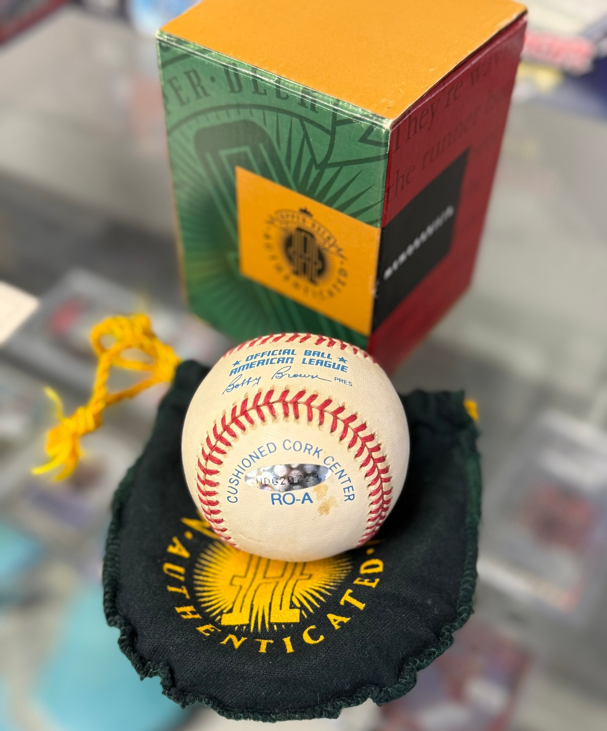 Mickey Mantle Autographed AL Baseball - UDA Authenticated