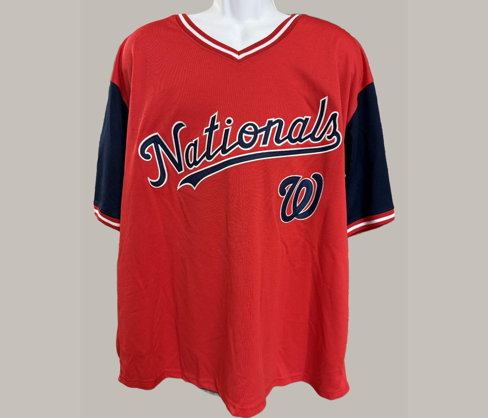 Juan Soto / Juan Jo Autographed Signed Majestic Nationals Jersey - JSA Authent.