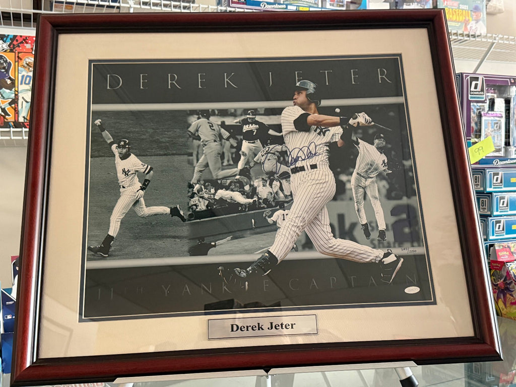 Derek Jeter 16x20 Autographed Collage, Danbury Mint Exclusive - Steiner Authen.