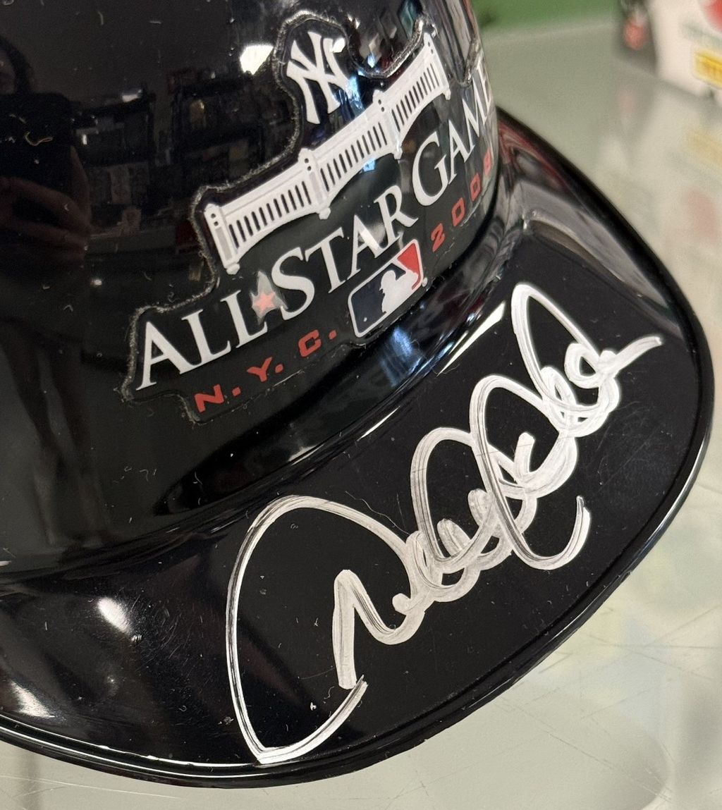 Derek Jeter Signed 2008 All Star Game (ASG) Mini Helmet NY Yankees Steiner COA