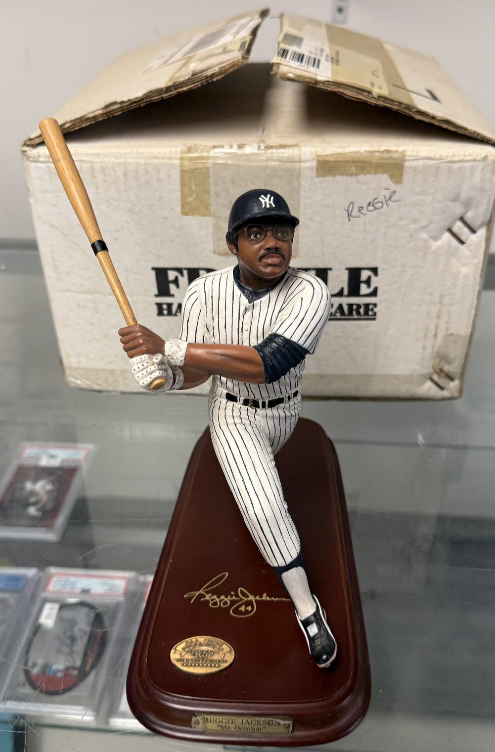 Danbury Mint Reggie Jackson All Star Figurine MLB NY Yankees Collectable