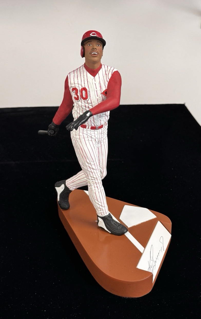 Ken Griffey Jr. Signed Salvino Figurine Statue 146/500 - Comes with Cert and Box