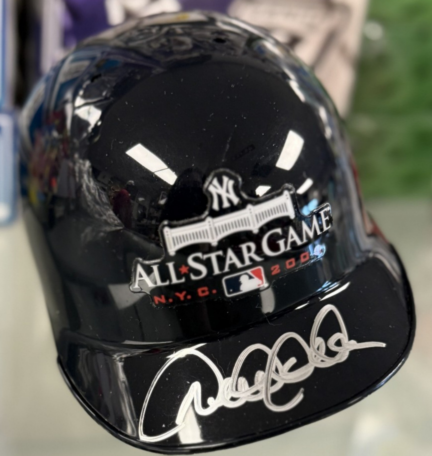 Derek Jeter Signed 2008 All Star Game (ASG) Mini Helmet NY Yankees Steiner COA