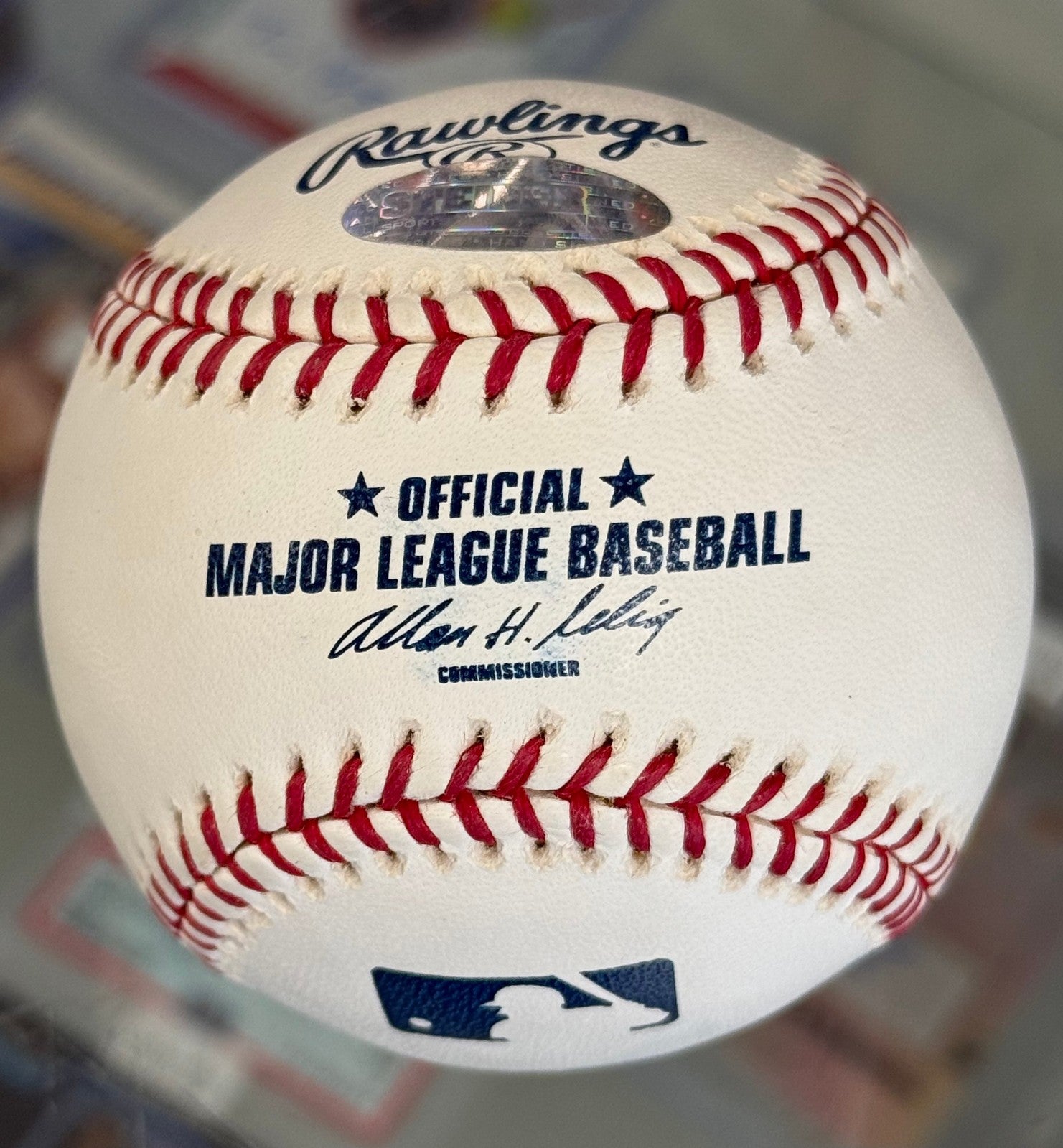 Derek Jeter Signed Autographed MLB Baseball - Steiner, Sticker Only