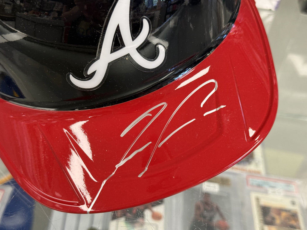 Ronald Acuna Signed Atlanta Braves Full Size Batting Helmet - Beckett COA