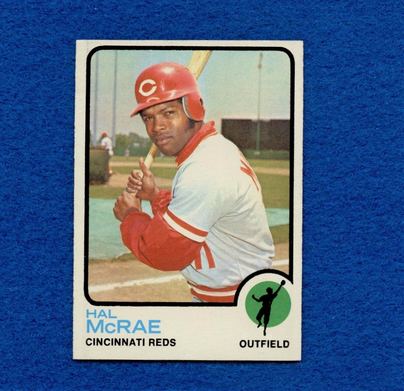 1973 Topps Set Break Pack Fresh #28 Hal McRae NR MT *1339