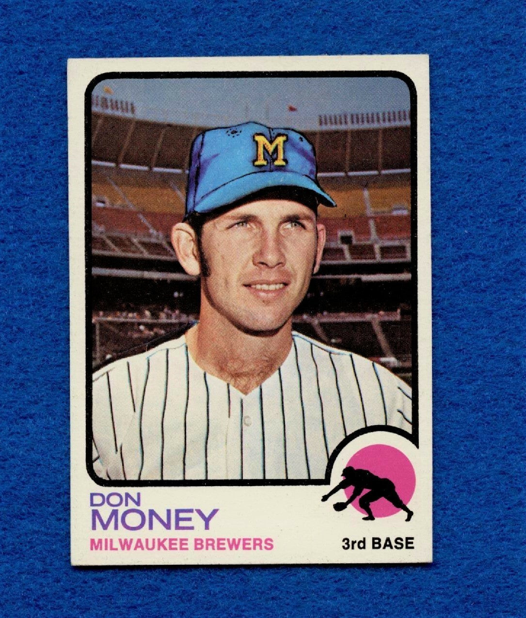 1973 Topps Set Break Pack Fresh #386 Don Money NR MT *1288