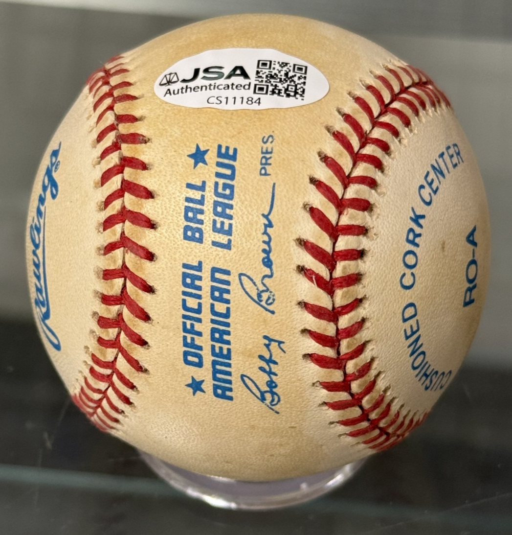 Ken Griffey Jr. Signed Autographed American League Baseball (ALB) - JSA COA