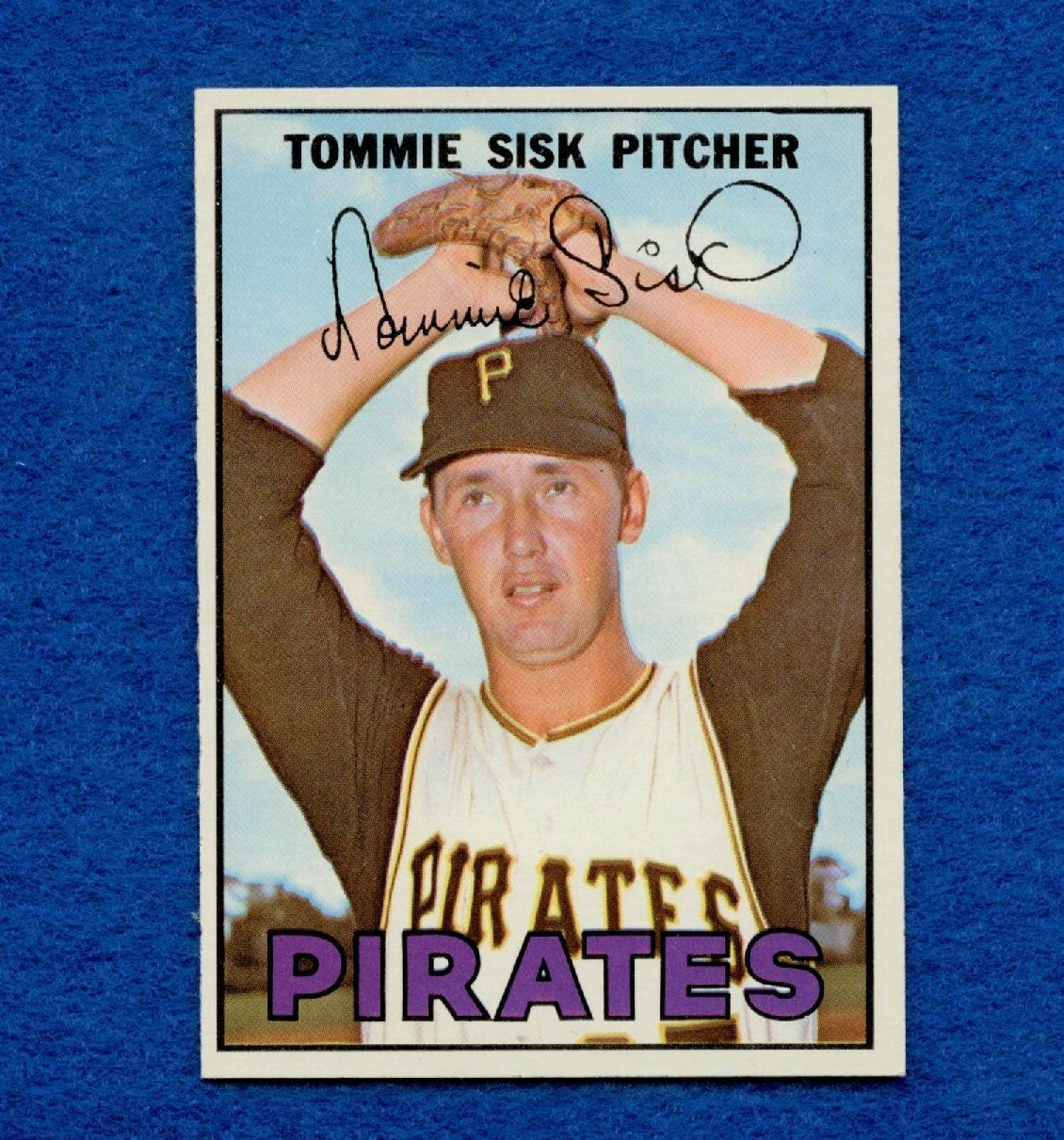 1967 Topps Set Break Pack Fresh #84 Tommie Sisk EX+ #220