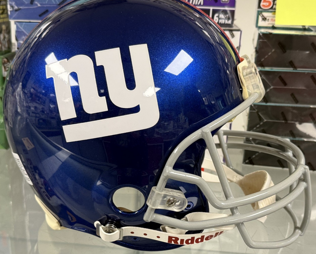 Eli Manning Signed Super Bowl XLVI/XLII Full Size Riddell Helmet - Steiner COA