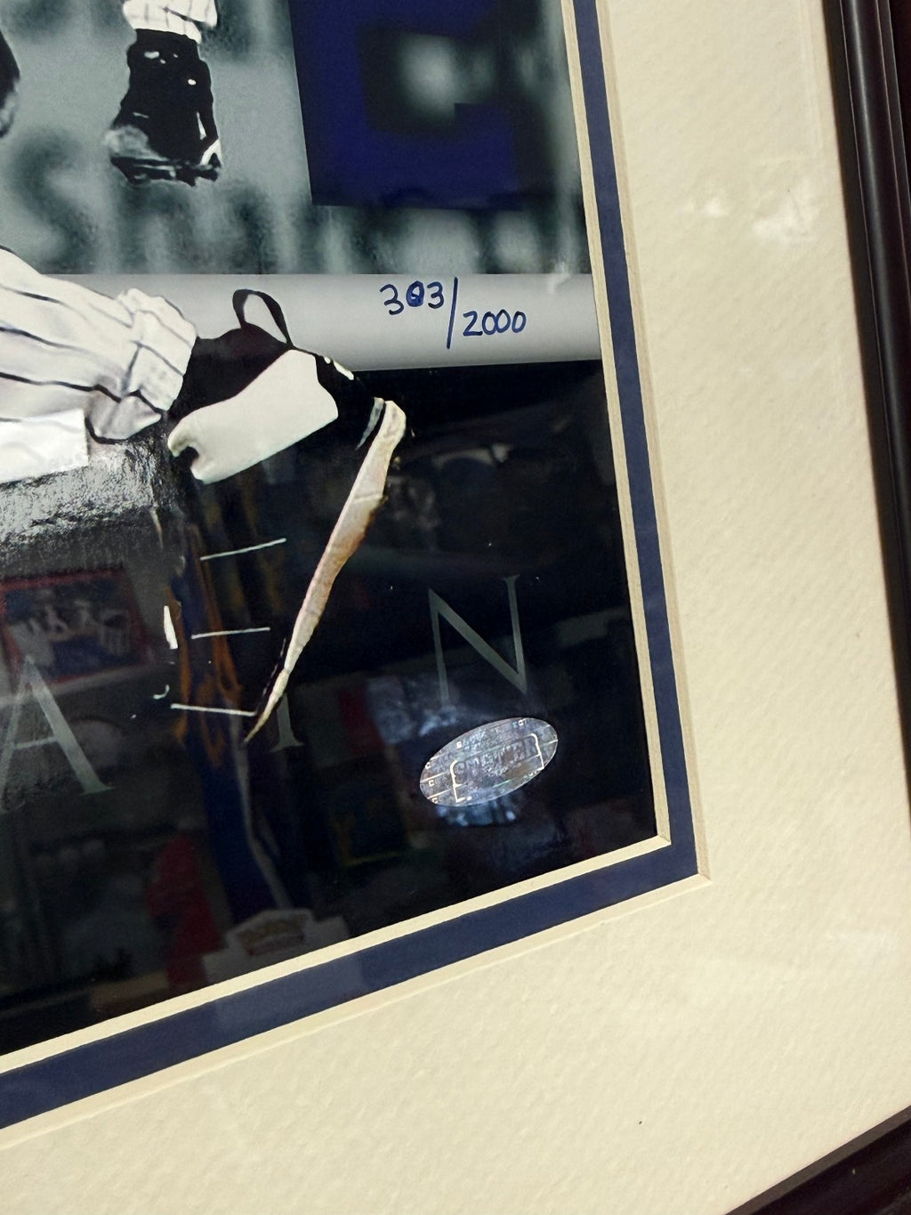 Derek Jeter 16x20 Autographed Collage, Danbury Mint Exclusive - Steiner Authen.