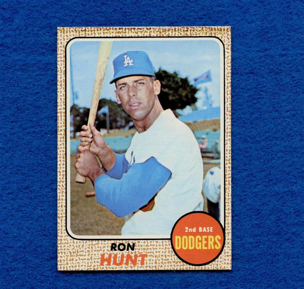 1968 Topps Set Break Pack Fresh #15 Ron Hunt EX #484